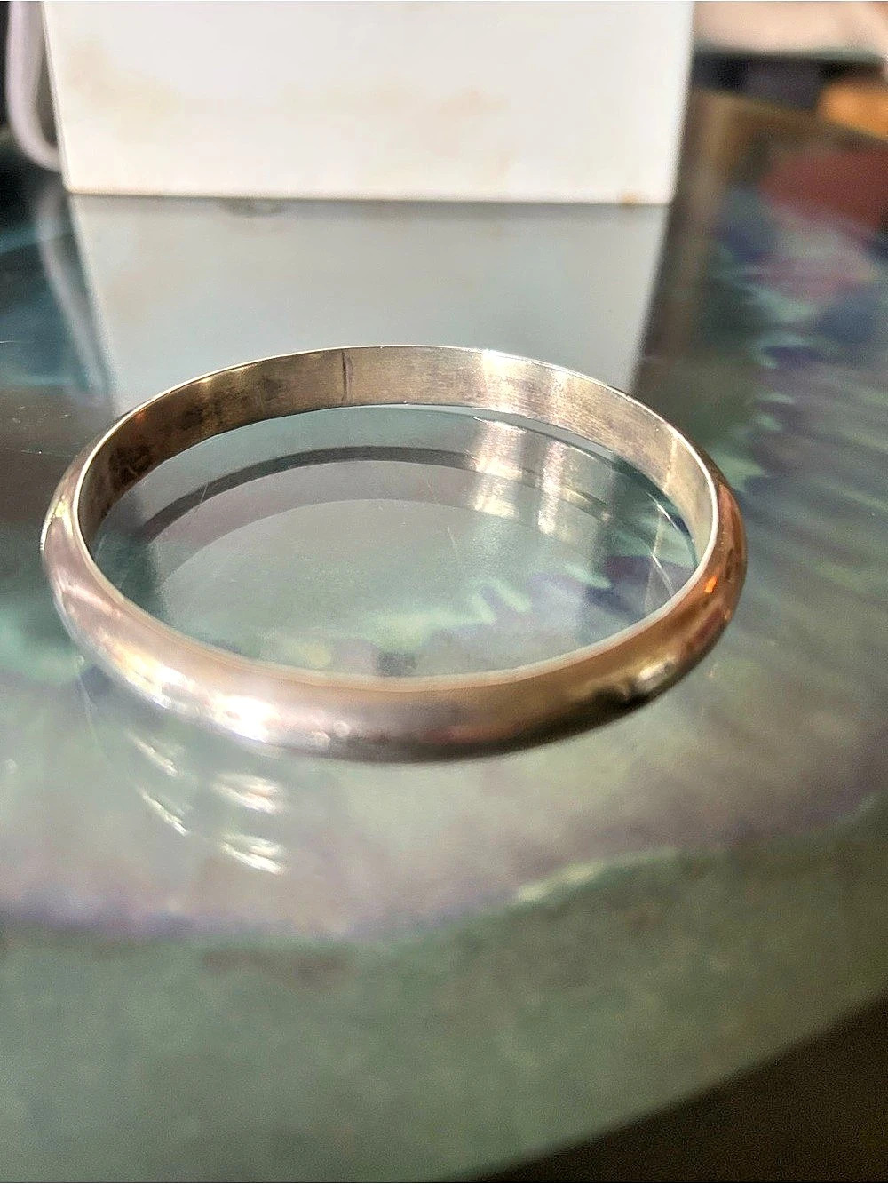 Sterling Silver Bangle Bracelet vintage from the 80’s - Picture 3 of 3